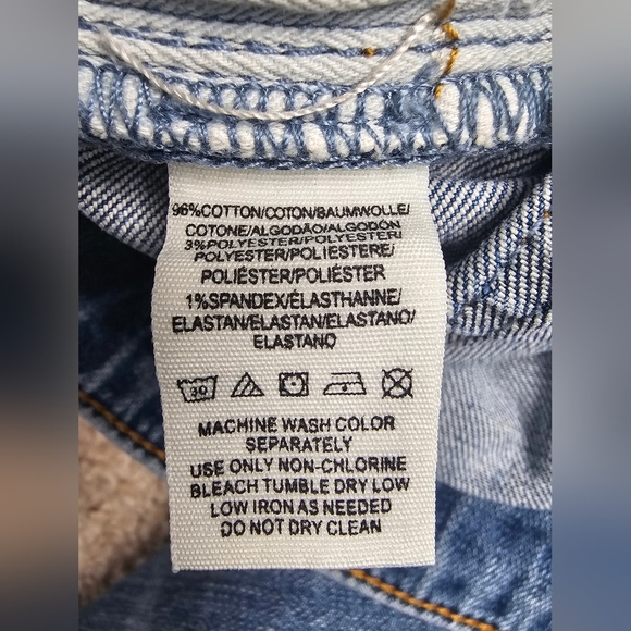 Free People Jasper‎ Crop Jean Harbor Slim Straight Jeans sz 31 - Picture 5 of 7